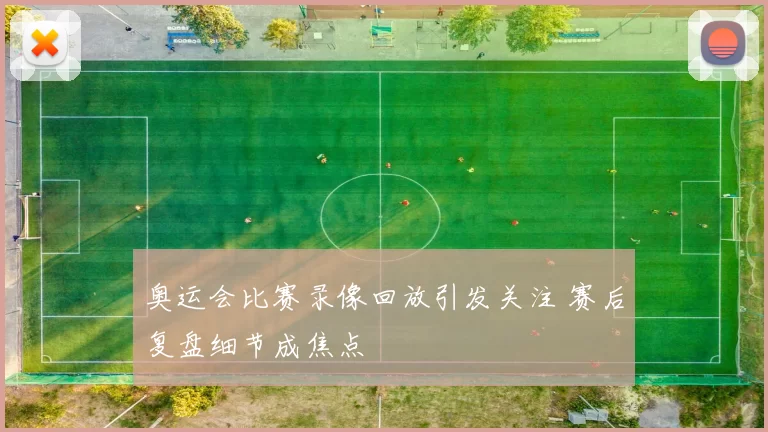 奥运会比赛录像回放引发关注 赛后复盘细节成焦点