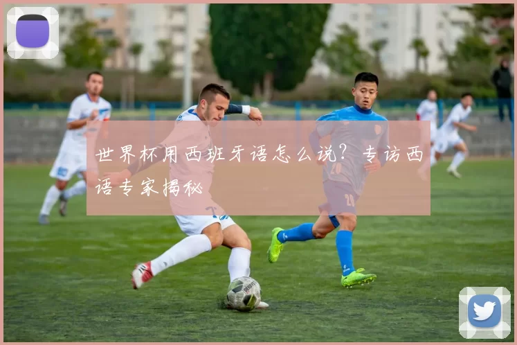 世界杯用西班牙语怎么说？专访西语专家揭秘