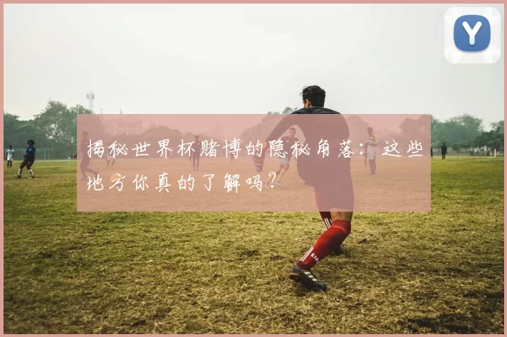 揭秘世界杯赌博的隐秘角落：这些地方你真的了解吗？